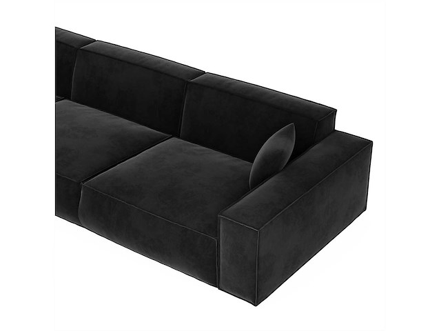 4-zits bank - antracietstof - afbeelding 6 van  9