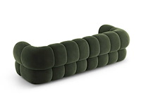 4-zits bank - groen - velvet touch door christian lacroix - afbeelding 4 van  7