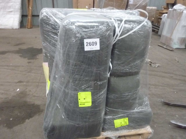 4-zits bank - groen fluweel - afbeelding 8 van  8