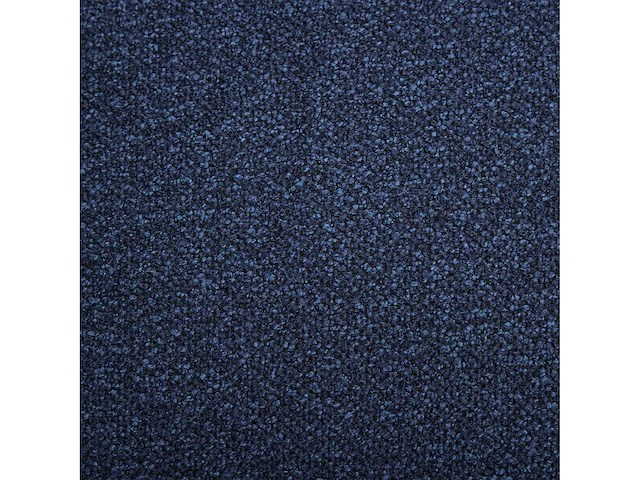 4-zitter rechterhoek bank in textuurstof - marineblauw - ontwerp door federica francini - afbeelding 5 van  8
