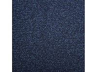 4-zitter rechterhoek bank in textuurstof - marineblauw - ontwerp door federica francini - afbeelding 5 van  8