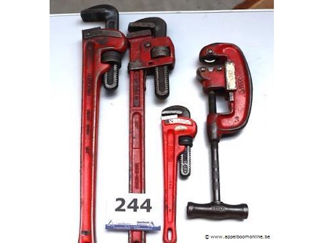 4 zware gereedschapen ridgid/virax - afbeelding 1 van  2