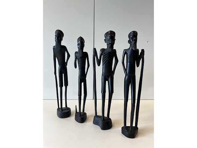 4 zwarte krijgers - afbeelding 2 van  3