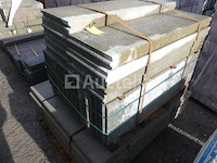 40 betonnen stoepranden 100x30x6 cm betongrijs - afbeelding 2 van  5