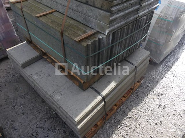 40 betonnen stoepranden 100x30x6 cm betongrijs - afbeelding 5 van  5