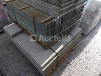40 betonnen stoepranden 100x30x6 cm betongrijs - afbeelding 5 van  5