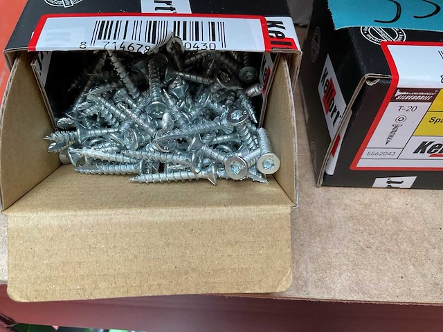 40 dozen houtschroeven - afbeelding 1 van  3