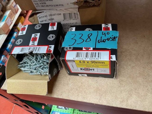 40 dozen houtschroeven - afbeelding 3 van  3