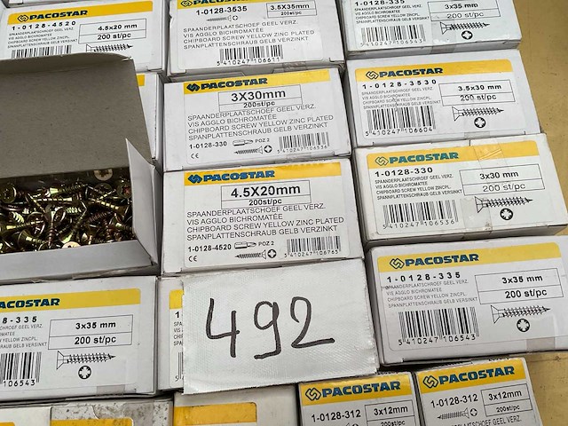 40 dozen houtschroeven - afbeelding 4 van  6