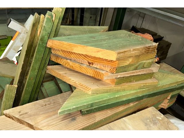 40 houten planken - afbeelding 2 van  8