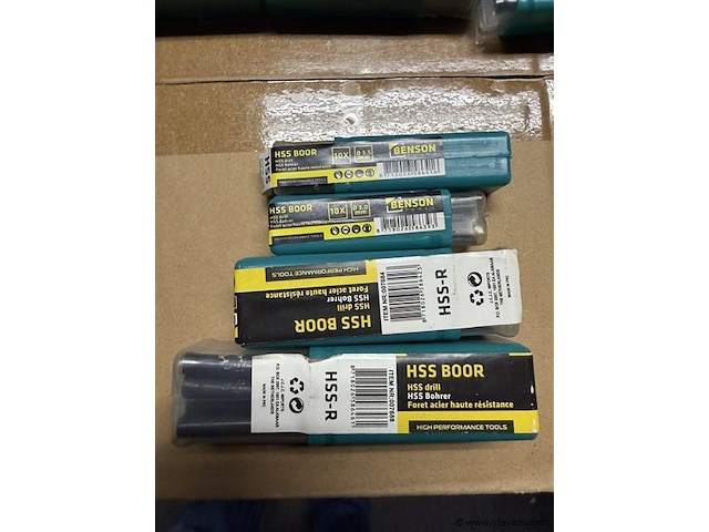 40 hss metaalboren 3, 3,5, 4 en 6 mm - afbeelding 1 van  3