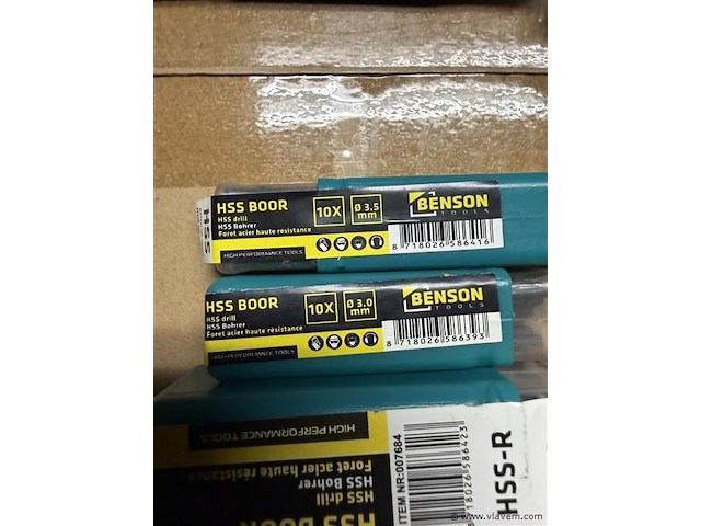 40 hss metaalboren 3, 3,5, 4 en 6 mm - afbeelding 2 van  3