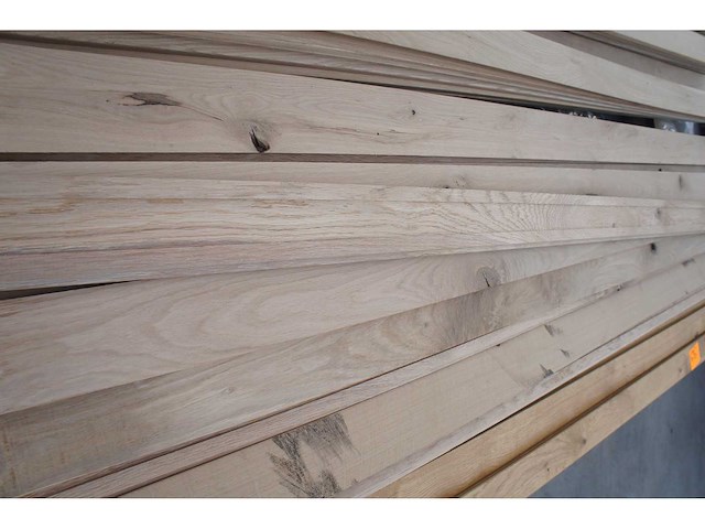 40 lm massief eiken plinten 14mm - afbeelding 6 van  6