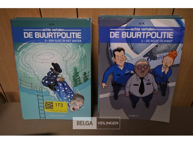 ±40 stripverhalen; de buurtpolitie - afbeelding 1 van  5