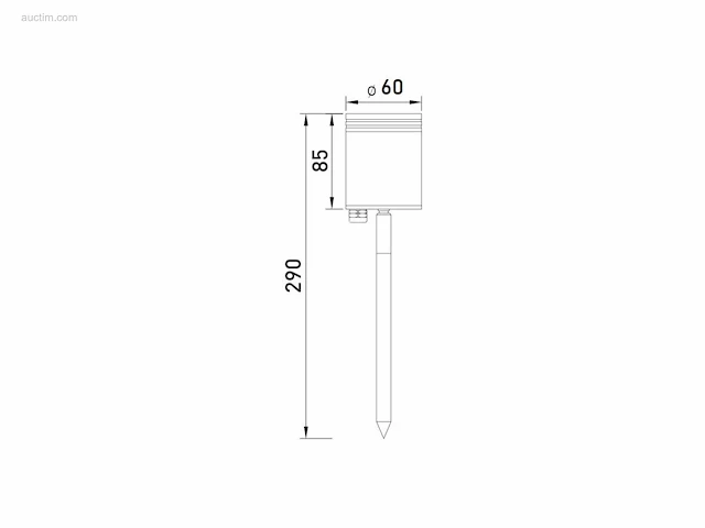 (40 x) 40 x prikspot tuinlamp gu10 fitting zand... - afbeelding 8 van  8