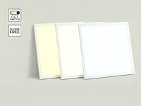 40 x 40w 3 kleur cct 60x60 inbouw backlit led panelen wit - afbeelding 2 van  8