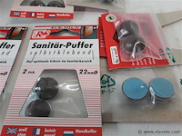 40 x buffer zelfklevend bruin 2 stuks - afbeelding 2 van  2