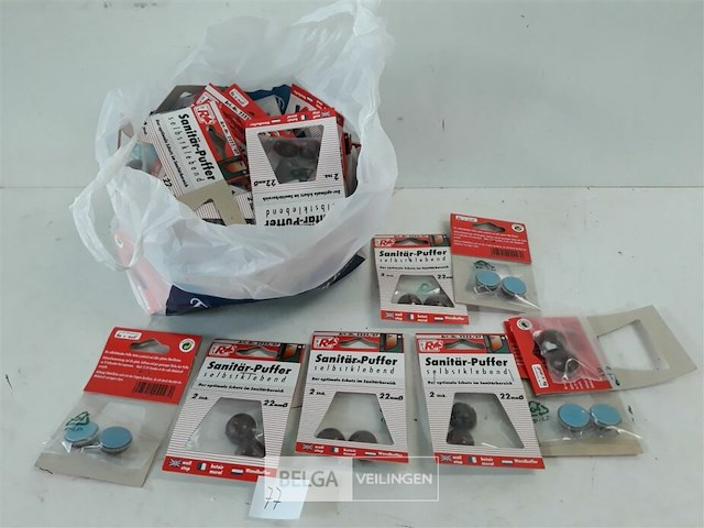 40 x buffer zelfklevend bruin 2 stuks - afbeelding 1 van  3