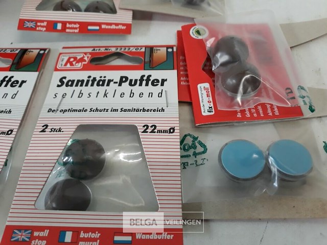 40 x buffer zelfklevend bruin 2 stuks - afbeelding 3 van  3