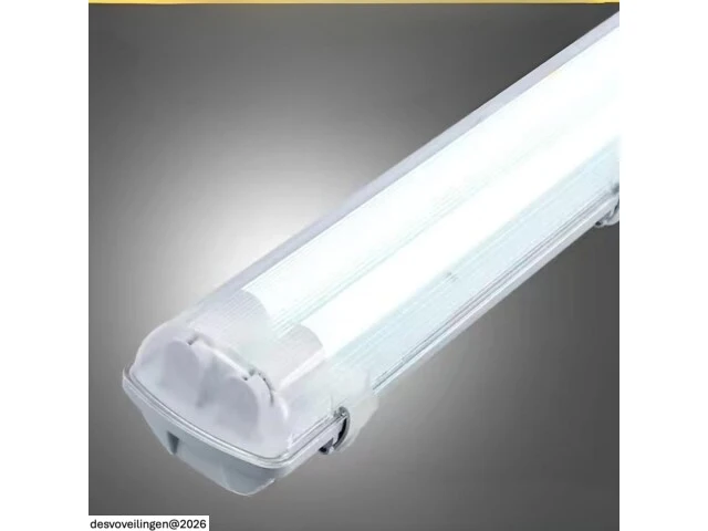 40 x dubbele tl armatuur 120cm – ip65 waterdicht – master - afbeelding 3 van  7