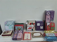 40 x kerstkaarten met enveloppe mix - afbeelding 1 van  2