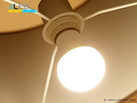 40 x led e27 lampjes, 8.5 watt, warm wit - afbeelding 6 van  8