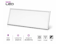 40 x led paneel 36w – 3000k warm wit - 1195x295mm – ip20 – zodiac-36 - afbeelding 2 van  5