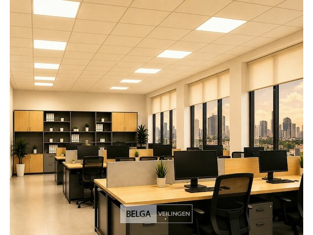 40 x led paneel 45w – 3000k warm wit - 595x595mm – ip20 – galaksi - afbeelding 2 van  6
