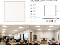 40 x led paneel 45w – 4200k neutraal wit - 595x595mm – ip20 – galaksi - afbeelding 3 van  5