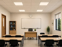 40 x led paneel 45w – 4200k neutraal wit - 595x595mm – ip20 – galaksi - afbeelding 3 van  5