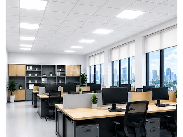 40 x led paneel 45w – 6400k koud wit - 595x595mm – ip20 – galaksi - afbeelding 5 van  10