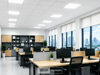 40 x led paneel 45w – 6400k koud wit - 595x595mm – ip20 – galaksi - afbeelding 1 van  6