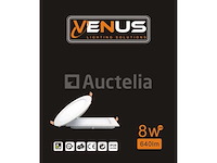 40 x led paneel – rond inbouw – 8w – 3000k warm wit – ip20 - afbeelding 4 van  4