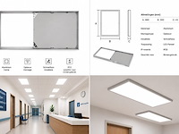 40 x opbouw frame voor led paneel – 600x300mm – ip20 – frame-3060 - afbeelding 1 van  5