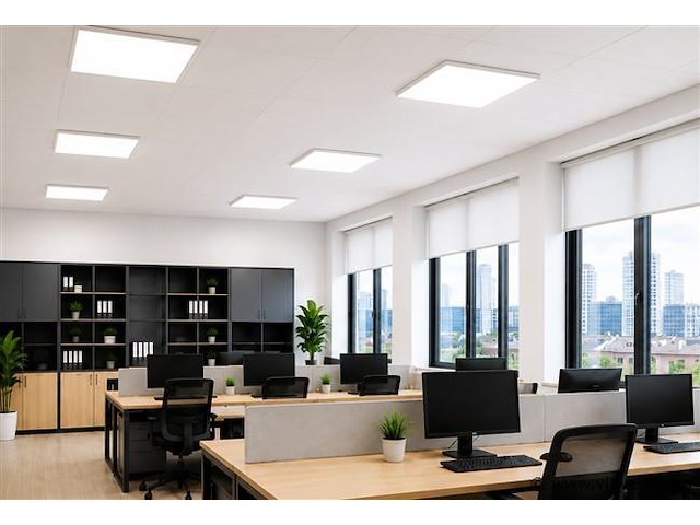 40 x opbouw frame voor led paneel – 600x600mm – ip20 – frame-6060 - afbeelding 2 van  5