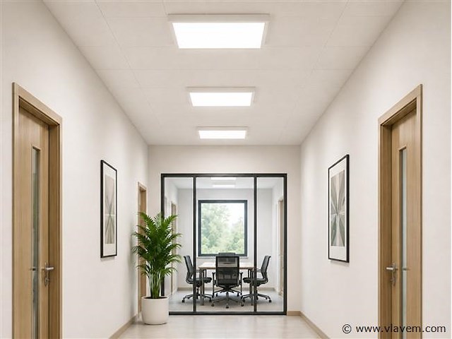 40 x opbouw frame voor led paneel – 600x600mm – ip20 – frame-6060 - afbeelding 3 van  5