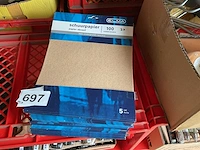 40 x pakjes schuurpapier