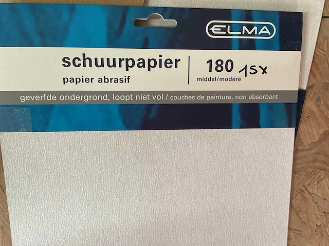40 x pakjes schuurpapier - afbeelding 5 van  6