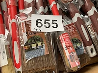 40 x platte en ronde verfborstels - afbeelding 2 van  5