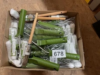 40 x schildersgereedschap voor houtbescherming