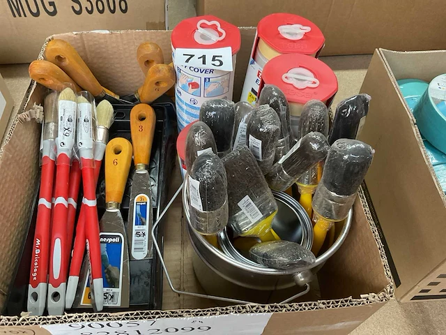 40 x schildersgereedschap - afbeelding 1 van  11
