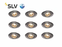 40 x slv ultralage led inbouw spots alu - afbeelding 8 van  8