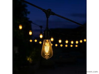 40 x st64 amber filament lamp – 6w – e27 – dimbaar – ip20 - afbeelding 2 van  4