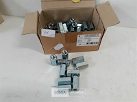 40 x verlengmoer m12 verzinkt - afbeelding 2 van  3