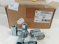 40 x verlengmoer m12 verzinkt - afbeelding 3 van  3