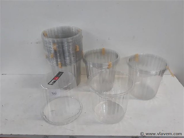 40 x wegwerp verfbakje rond 2,5l - afbeelding 1 van  2