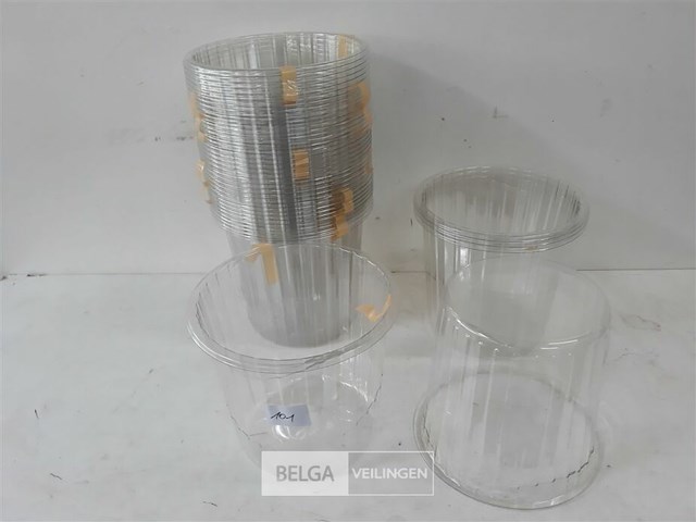40 x wegwerp verfbakje rond 2,5l - afbeelding 1 van  3