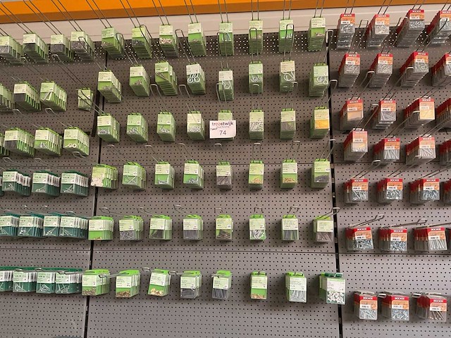 400 blisters met bevestigingsmaterialen - afbeelding 1 van  9