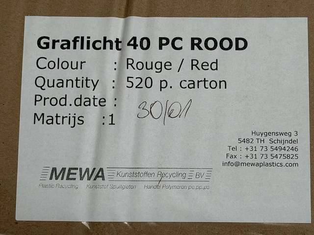 4000 plastic kaarspotjes - afbeelding 3 van  4
