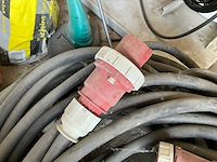 400v kabel met stekker (3x) - afbeelding 1 van  2